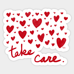 Take Care. Sticker